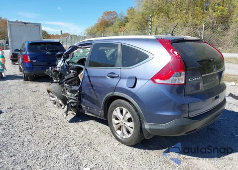 2013 Honda Cr-V Ex-L из США, поврежденный, VIN 2HKRM4H75DH684654